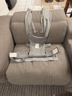 Momtory Baby Carrier – Heather Gray – Adjustable & Padded