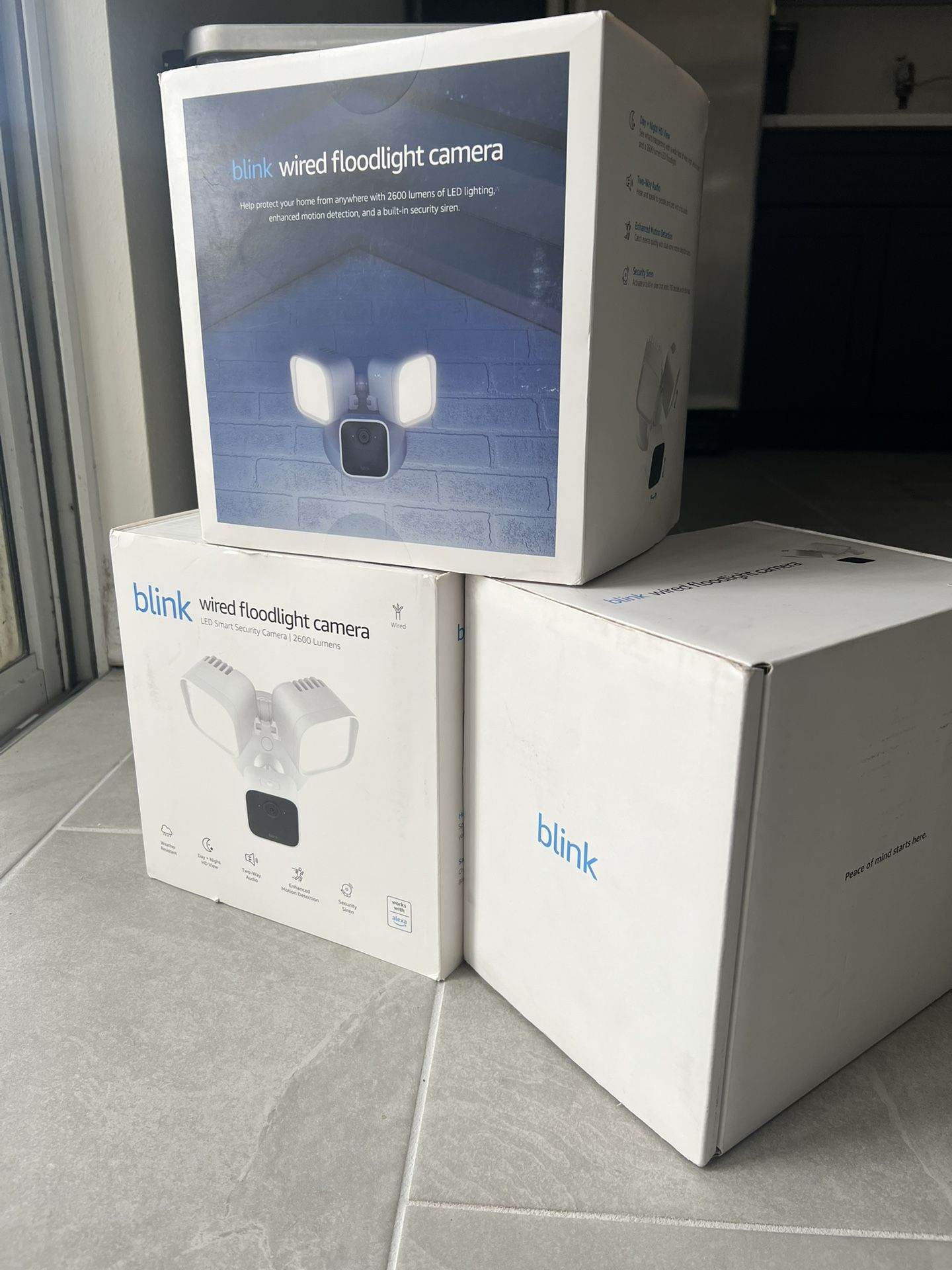 Blink Wired Camera x3