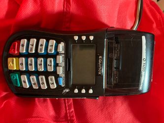 Equinox credit card processing machine