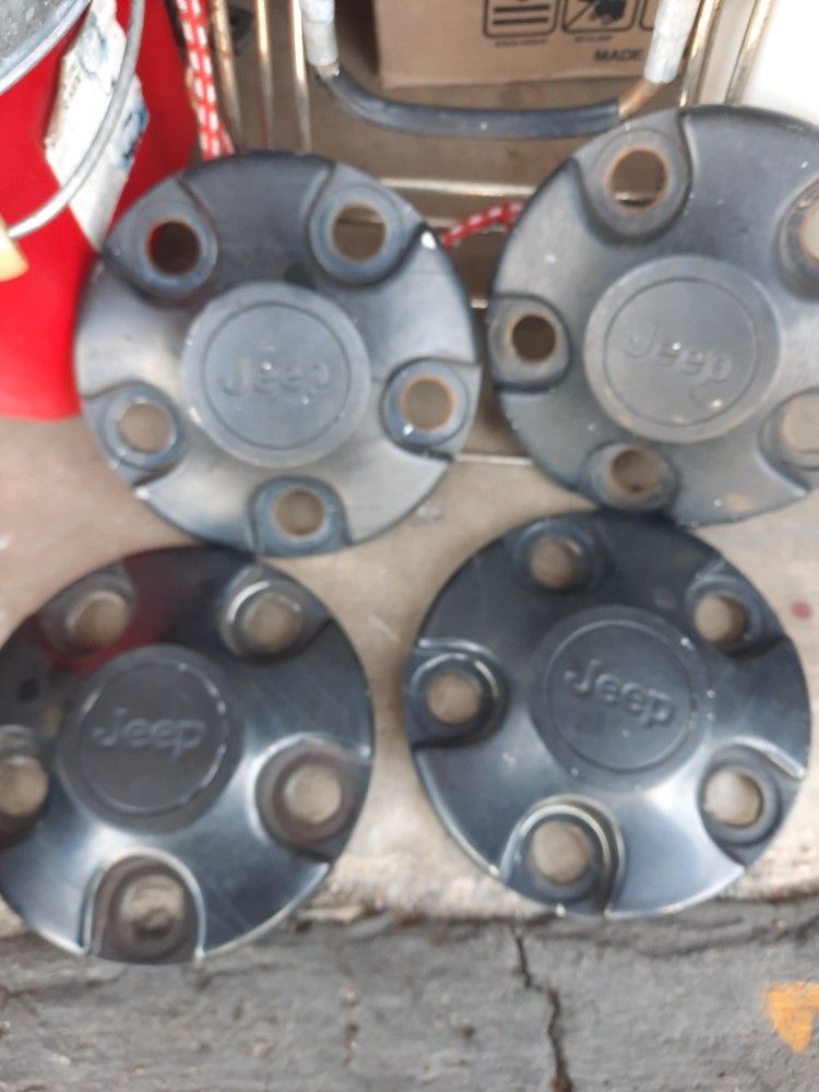 Wheel Plastic Covers Set Jeep