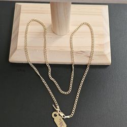10k Gold Necklace 18 Inch