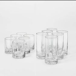 Glass Telford Tumbler Set - Threshold™