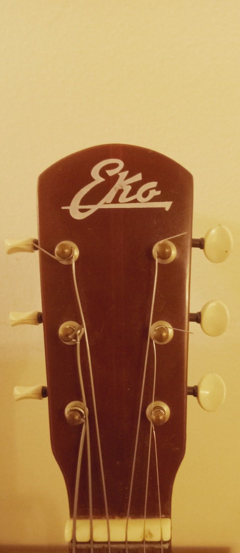 Antique 1961 Eko Ekotte1 Parlor Guitar