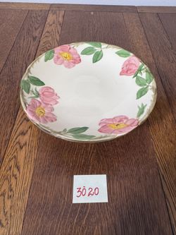 Franciscan Desert Rose VINTAGE  fruit stand 1949 through 1953 rare piece