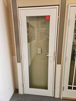 Milgard Tuscany Vinyl French door