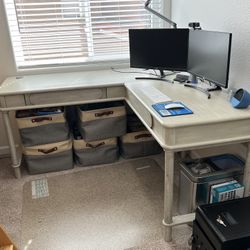 L-shape Desk Sit/Stand