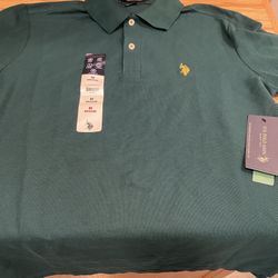 2 Medium Boys Polo Shirts