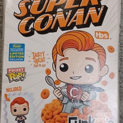Funko Pop Conan Obrien 2019 Exclusive Cereal New Never Opened