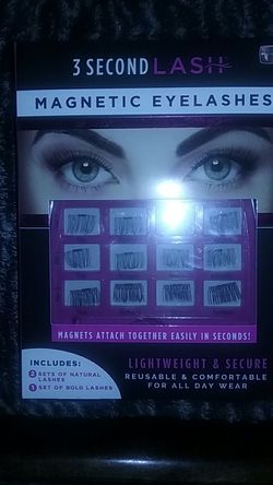 Magnetic eyelashes
