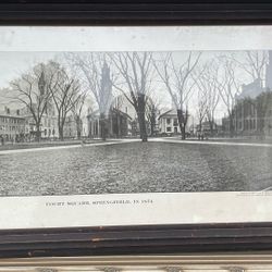 C 1874 Springfield, Massachusetts Court Square 