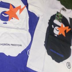 Heron Preston X Bape tee