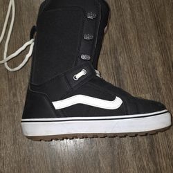 Vans Hi-Standard OG Snowboard Boots - Men's Size 9.5 - Black/White