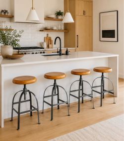 *Free Delivery!* Set of 4 World Market Barstools