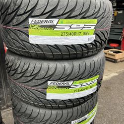 275/40/17 Federal Sports Performance, Tenemos Todas Las Marcas Y Medidas 