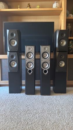 Infinty surround speakers great shape have all covers also