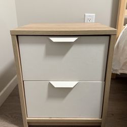 Two-Drawer Nightstand 
