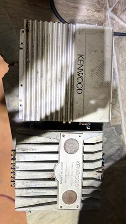Kenwood Car Amplifiers – Lot of 2