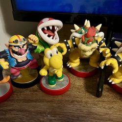 18 Mario Brothers Amibos For Nintendo 
