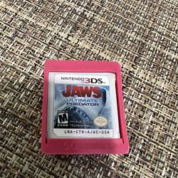 Jaws Game For Nintendo 3ds