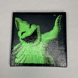 Hand-painted Oogie-Boogie Mini Canvas
