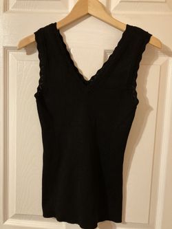 Black Knitted Vest