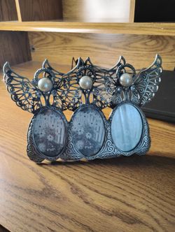 Three Pearl Angels Photo Frames