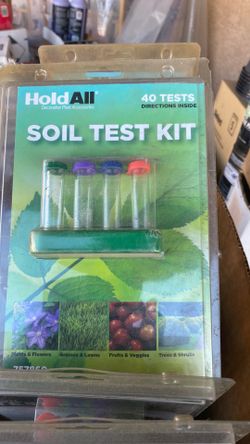 Hold all soil test kit  I have 15 packages new  3 pack for 5.00