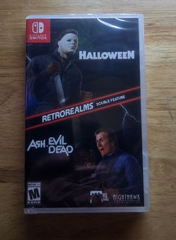 Halloween and Ash vs Evil Dead RetroRealms Double Feature Nintendo Switch