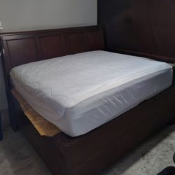 King Sleigh Bed Frame 