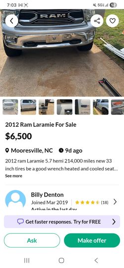 Ram truck