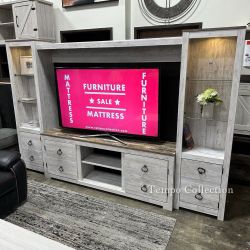 Entertainment Center, TV Stand TV Console Display Cabinet
