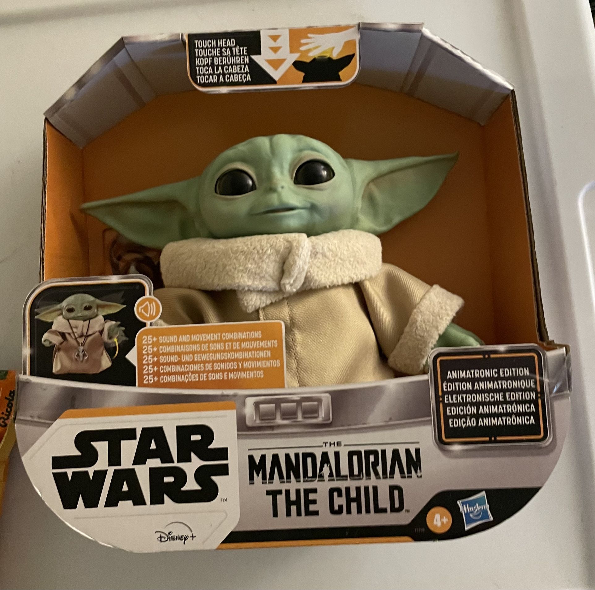 NEW Star Wars Mandalorian Animatronic The Child Baby Yoda Grogu