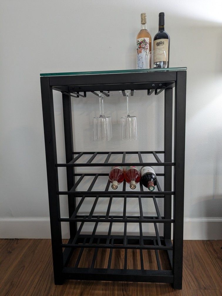 Crate & Barrel Alto Wine Rack