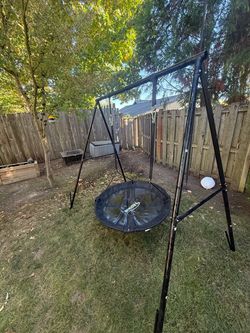 Hishine 43” Metal Swing