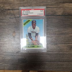 Joe Morgan 1966 Topps All Star Rookie