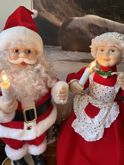 Vintage Animated Santa cheapest Clause