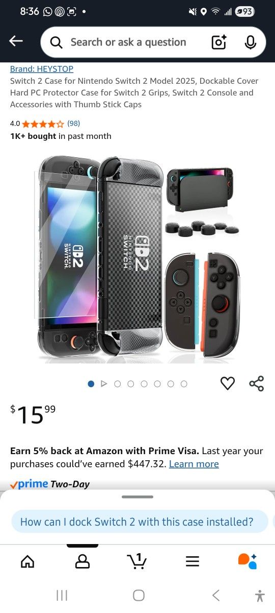 Switch 2 Case