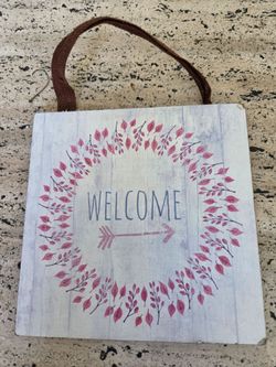 Welcome Sign