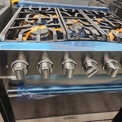 Viking Range 30 Inch Wide Stainless Steel Dual Fuel 