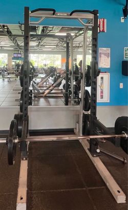 PRECOR DISCOVERY SERIES HALF RACKS WITH LANDMINE! READY FOR PICKUP OR DELIVERY!!