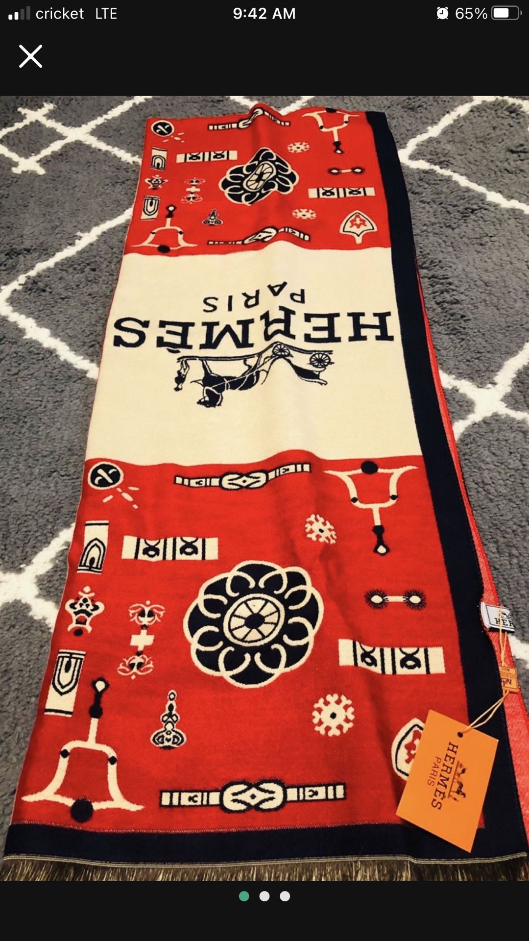 Hermes Winter Scarf