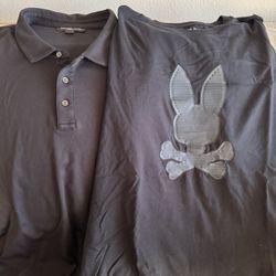 Polo M Kors And Psycho Bunny T Shirt  Size XXXL