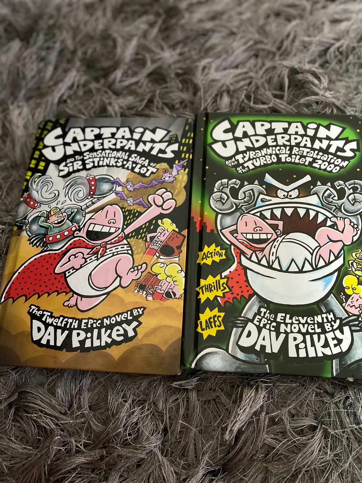 Capitan underpants books