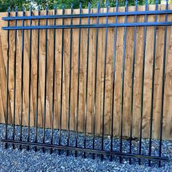 Metal Fence Panels Ameristar Montage Black