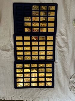 The Jane’s Medallions register a of Gold over bronze ingots greatest aviation