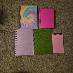 Set Of 5 Notebooks