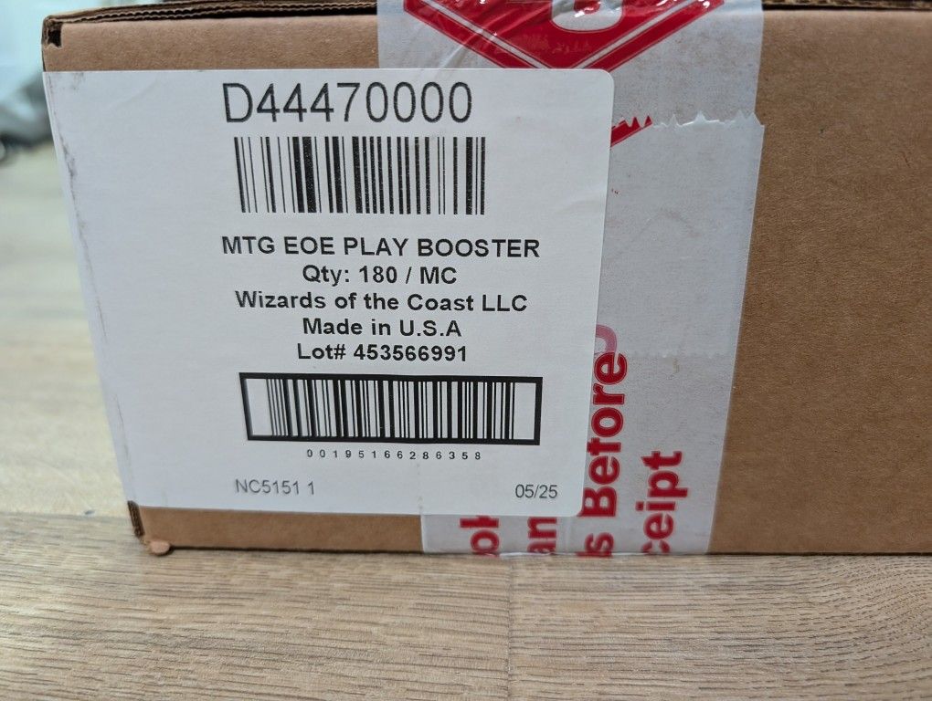 Edge Of Eternities Play Booster Display Case