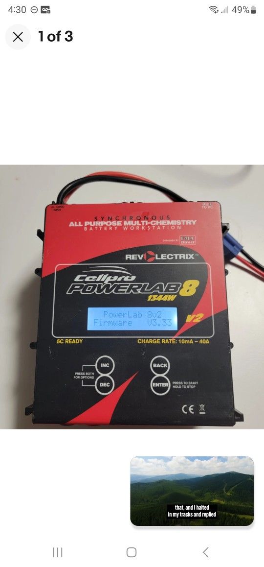 Cellpro Power Lab 8 V2 For Sale With Charging Board