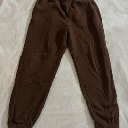 American Eagle Brown Sweatpants with Pockets Womens Sz Medium