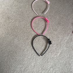 Little Kid Headbands With Bows On It.